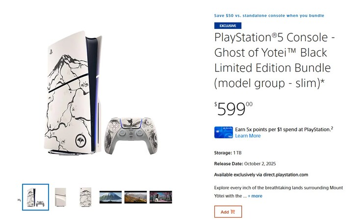 PS5 Ghost of Yotei paketi. 