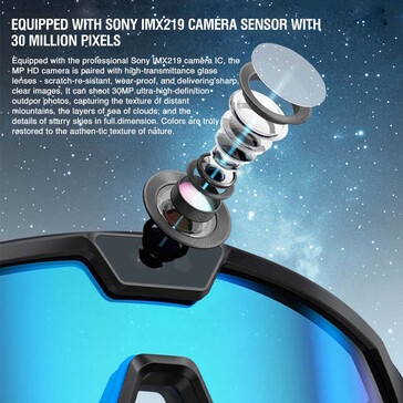 Bir kamera yerleşiktir