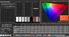 CalMAN: ColorChecker (kalibre edilmiş)