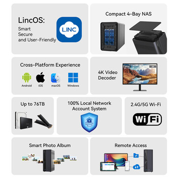 LincStation E1'in öne çıkan özellikleri