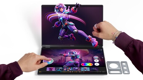 Yoga Book Pro 3D hareket kontrolü
