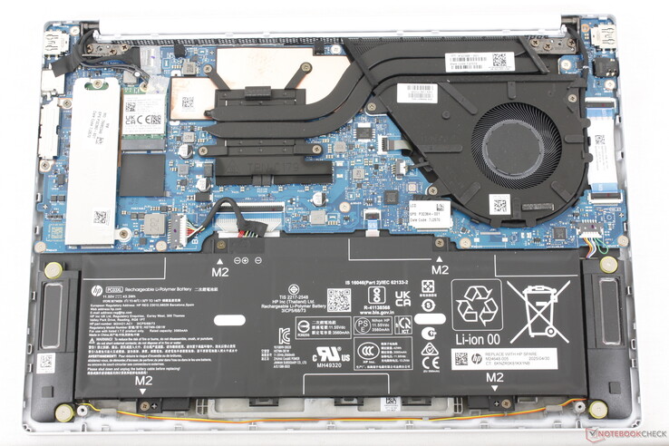 OmniBook 7 Aero 13 dahili bileşenleri