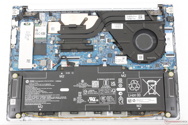 OmniBook 7 Aero 13 dahili bileşenleri