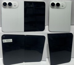 Beyaz renk seçeneğine sahip iPhone Ultra modelinin sızdırılmış görüntüsü.
