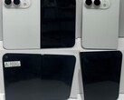 Beyaz renk seçeneğine sahip iPhone Ultra modelinin sızdırılmış görüntüsü.