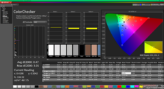 Kalibrasyondan sonra ColorChecker