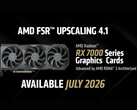 AMD'nin RX 7000 serisi GPU'lar için yaptığı FSR 4.1 INT8 duyurusunun ekran görüntüsü