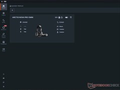 SteelSeries GG ana ekranı.