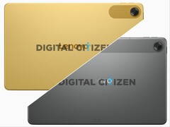 Citrus Sarı renkli olduğu iddia edilen Lenovo Idea Tab Malibu Plus/Pro (yukarıda) ve Grafit Gri renkli Idea Tab Malibu (aşağıda).