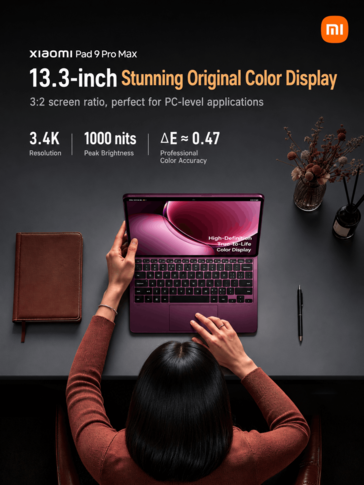 Xiaomi Pad 9 Pro Max ekranının öne çıkan özellikleri