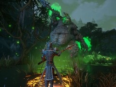 Dungeons of Sundaria'da bir canavarı gösteren bir resim.