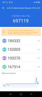 AnTuTu 10 performans testi (Görsel kaynağı: Ekran görüntüsü - Sergey Tarasov - Notebookcheck)