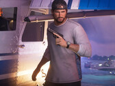 GTA 6'nın kahramanı Jason, elinde bir tabanca tutuyor.