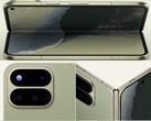 Pixel 11 Pro Fold'un resmi olduğu iddia edilen görseller.