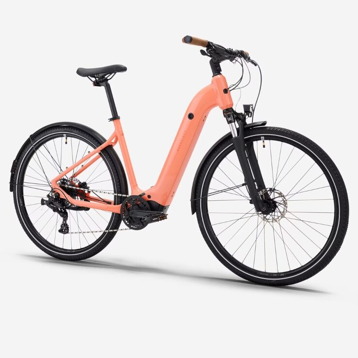 Decathlon Peach Orange Rockrider E-ACTV 500 e-bisiklet