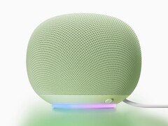Jade renk seçeneğine sahip Google Home Hoparlör.