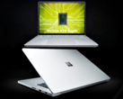 Platin renkte Surface Laptop Ultra (diğer rengin adı Nightfall).