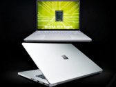 Platin renkte Surface Laptop Ultra (diğer rengin adı Nightfall).