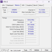 CPU-Z Bellek