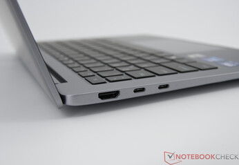 GeekBook X14 Pro - Sol taraftaki bağlantılar