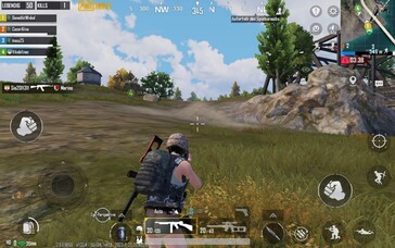 Samsung Galaxy Tab S9 FE üzerinde PUBG Mobile