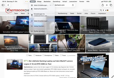 iPadOS 26 menü çubuğu