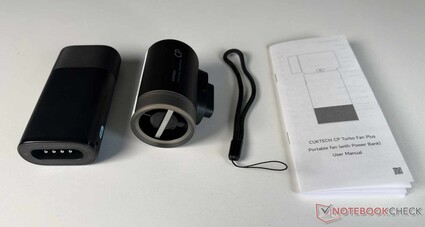Cuktech CP Turbo Fan Plus ile birlikte gelenler