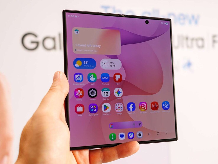 Galaxy Z Fold 8 Ultra iç ekran
