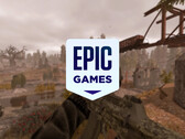 Yaklaşan ücretsiz oyunlar dizisinde ödül kazanan yok. Resimde: Stalcraft'tan Epic Games Store logosuyla düzenlenmiş ekran görüntüsü.