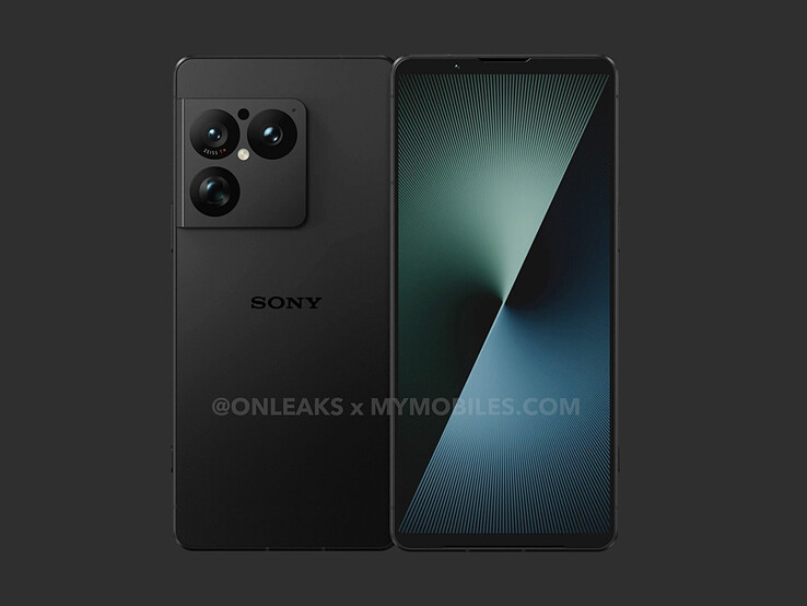 Xperia 1 VIII'e ait olduğu iddia edilen bir görünüm.