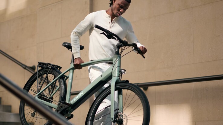 Trek Inbound+, hafif bir tasarıma sahiptir