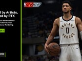 NBA 2K27'yi odak noktasına alan, Nvidia'nın DLSS 5 teknolojisini tanıtan bir slayt
