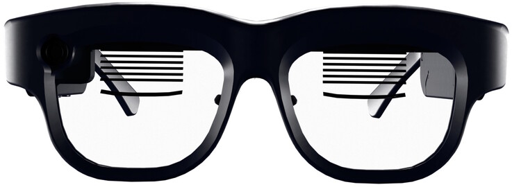 Luna Glass, kullanıcının gözlerinin önüne gelişmiş bir kamera görüntüsü yansıtmak için dalga kılavuzları kullanır.