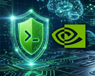 Nvidia logosunun yanında OpenShell logosu