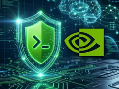 Nvidia logosunun yanında OpenShell logosu