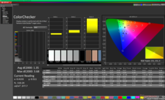 Kalibrasyon sonrası ColorChecker