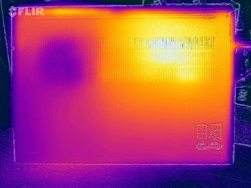 Yüzey sıcaklıkları stres testi (alt taraf)