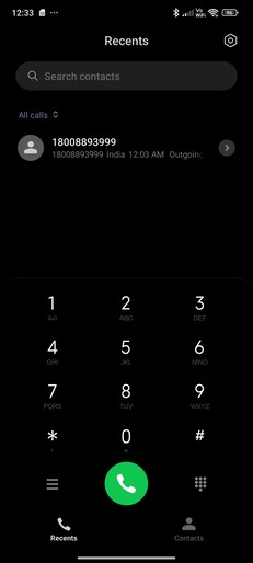 HyperOS Telefon çevirici