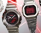 Casio'nun yeni G-Shock Fine Metallic saatleri kırmızı ekrana sahip
