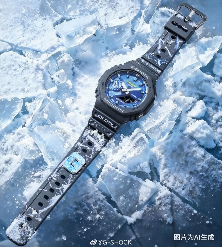 Casio G-Shock GA-2100AS-2APRH saat. (Resim kaynağı: Casio)