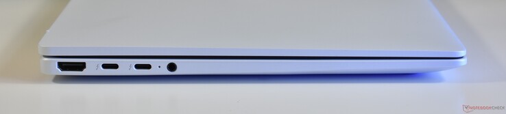 sol: HDMI, 2x Thunderbolt 4, 3,5 mm ses çıkışı