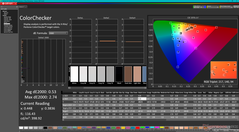 Kalibrasyondan sonra ColorChecker