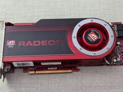 Resimde bir ATI Radeon HD 4870 GPU