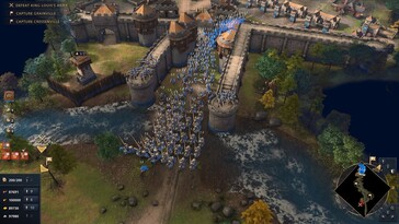 Resimde görülüyor: Age of Empires IV: Anniversary Edition'dan bir oynanış ekran görüntüsü.