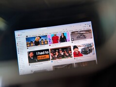 Yansıtılan ekranın yakından görünümü