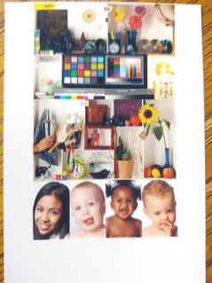 Inkwon Tag - Yapışkanlı fotoğraf baskı örneği.