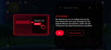 AI Grabber gibi AI işlevleri de oyun repertuarının bir parçasıdır.