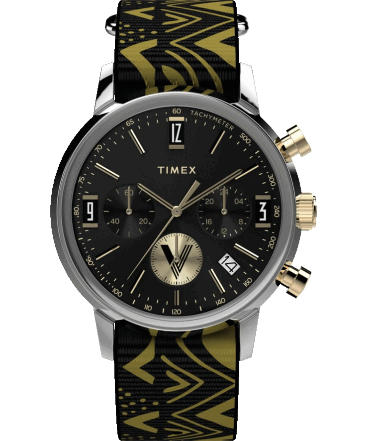 Vontlle x Timex Marlin Kuvars Kronograf Hediye Seti TWG069100