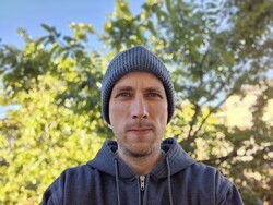 5 megapiksel ön kamera ile bir selfie