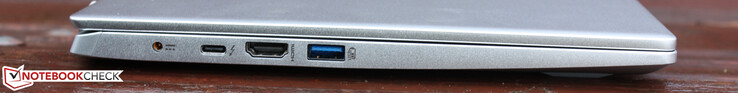 İçi boş jak (güç kaynağı), USB-C Güç Dağıtımlı (Opsiyonel) Thunderbolt 4, HDMI, USB-A 3.1 Gen. 2 Uyku ve Şarj
